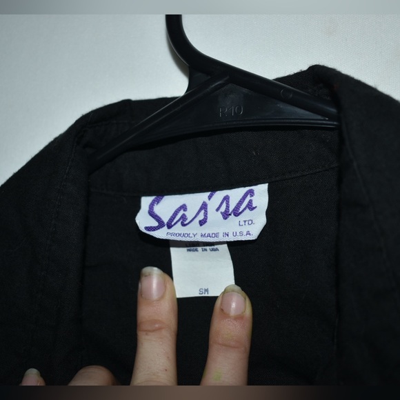 Retro Cowgirl Longsleeve Button Up - Picture 3 of 3